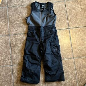 The North Face, 4T unisex, Bibbed Snow Pants, Gentle Used